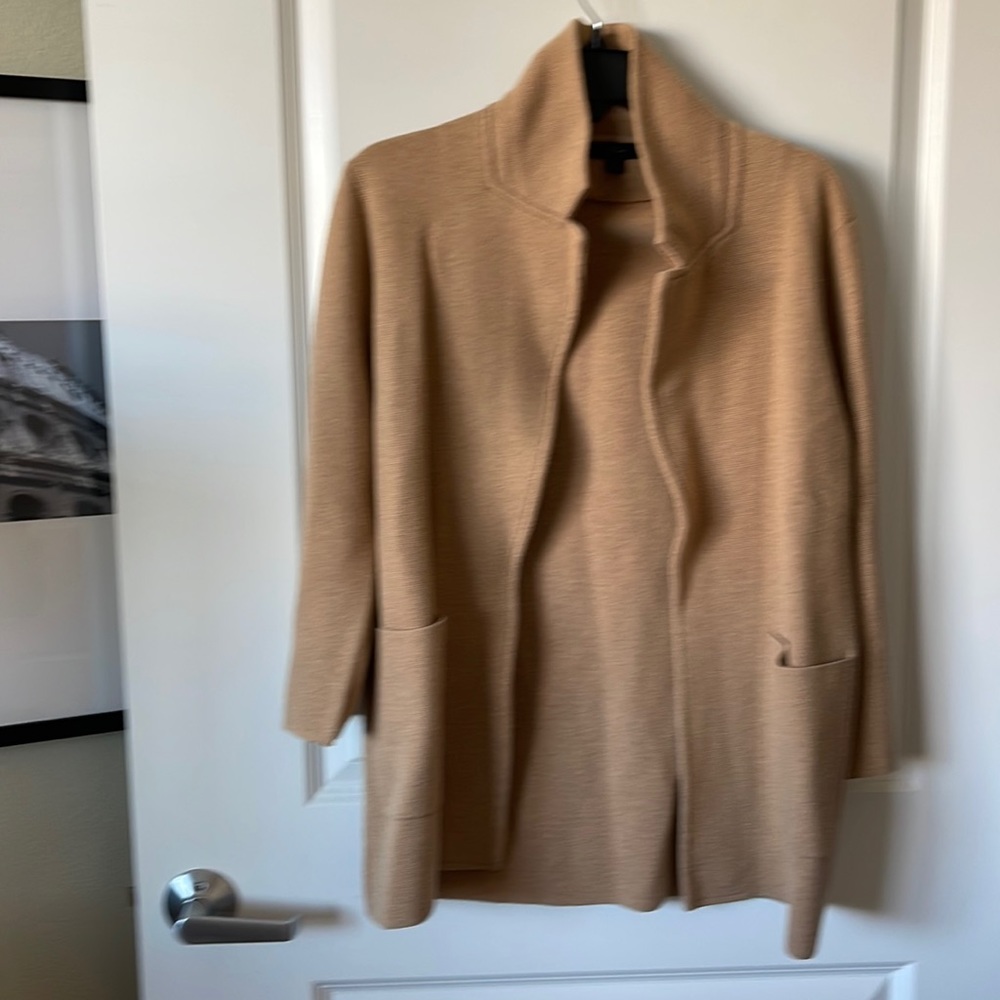 J. Crew Tan Cardigan Sweater